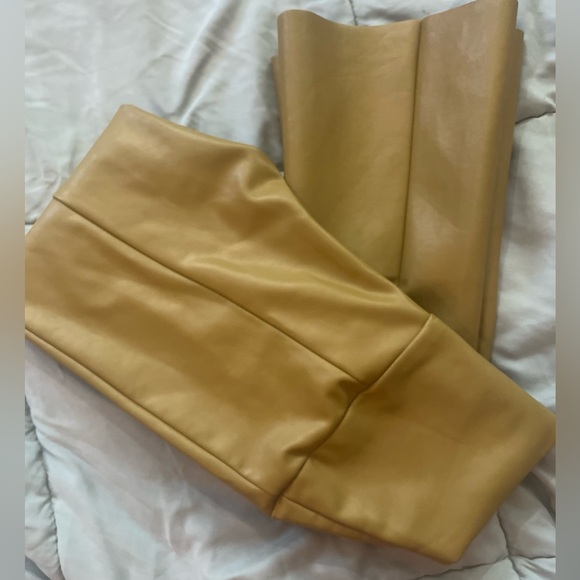 NWT Norma Kamlai Vegan Leather Spat Legging in “Woods” - size XS - Picture 5 of 7